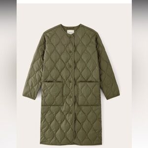 EVERLANE The Long Quilted Liner NWT